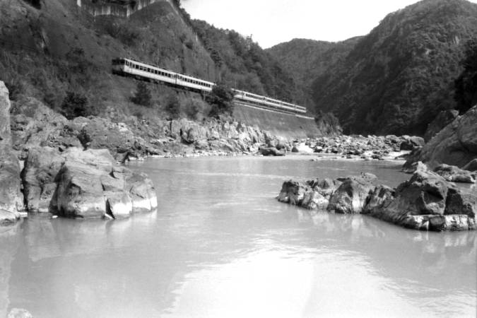 1983年3月22日 旧客狙いで福知山線旧線 at 生瀬～その2